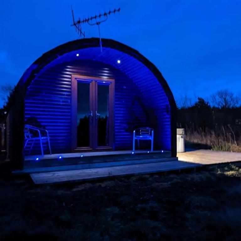Pond View Pod 1 With Outdoor Hot Tub - Fife - Loch Leven - Lomond Hills Villa Kelty Exterior foto